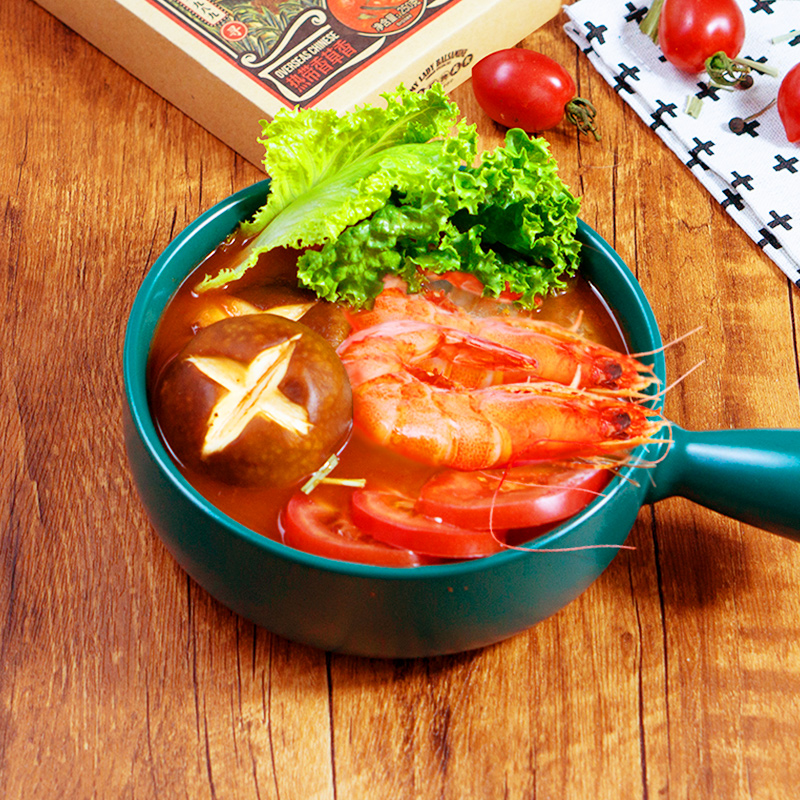 Huang Cuixian herbal sour soup hot pot soup base Yunnan Thai tomato tomato thick soup wood ginger seed for 2 people 250g