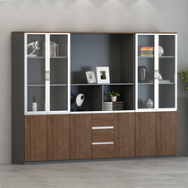 Guangzhou Office Filing Cabinet Information Cabinet With Lacabinet Matter File Cabinet Wooden Dwarf Cabinet Owner Room Bookcase Furniture