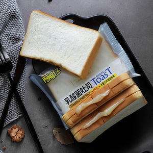 800g乳酸菌早餐吐司面包整箱切片面包
