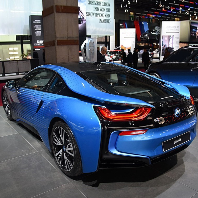 BMW i8 children's electric car four-wheeled car children's toy car baby baby net red sports car remote control can sit people
