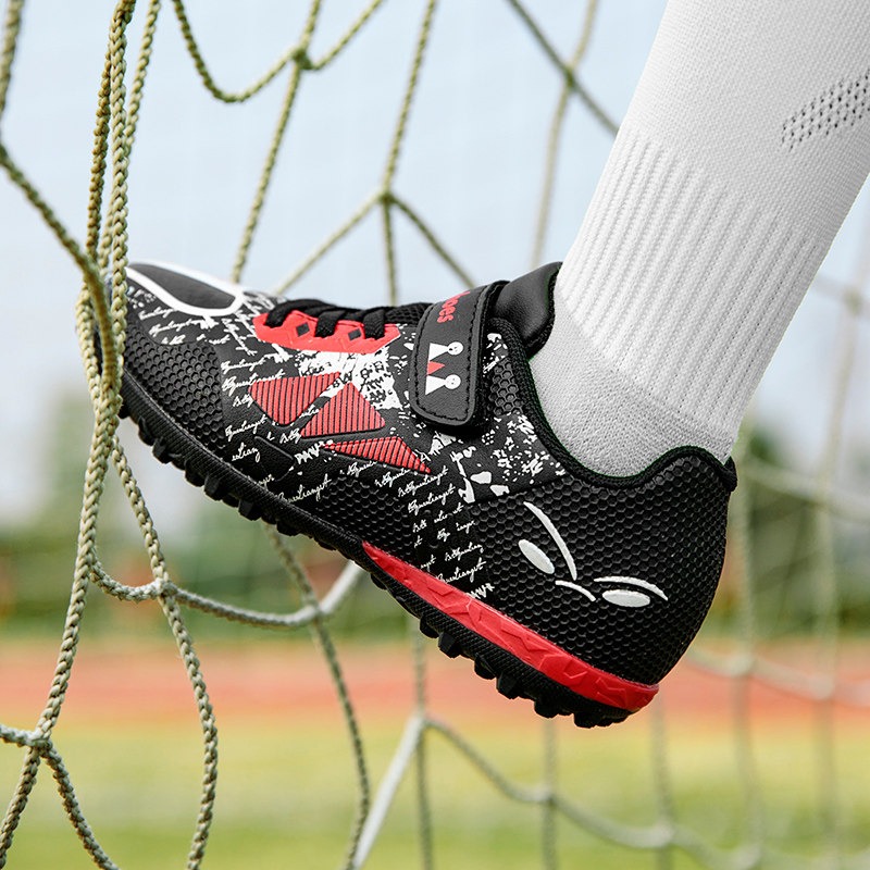 Beautiful bird football shoes children boys primary and secondary school students girls anti-slip broken nail training shoes competition shoes sports equipment