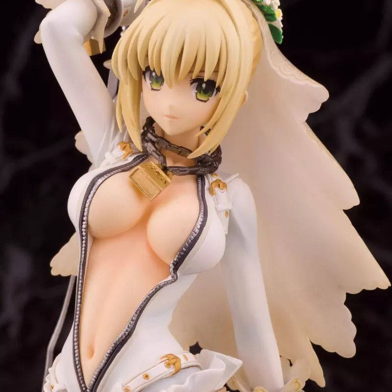 Fate Extra CCC Saber Nero 4th Generation Wedding Dress Seba Handmade Model