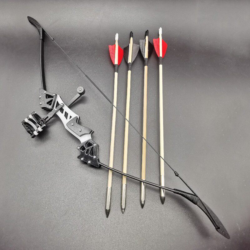 New Pint Hunting Competitive Anti-Trow Bow Suit Strong Mini Bow Outdoor Archery Equipment Children Toy Cut
