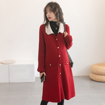 Spring and Autumn New Pregnant Womens Spring Dresses