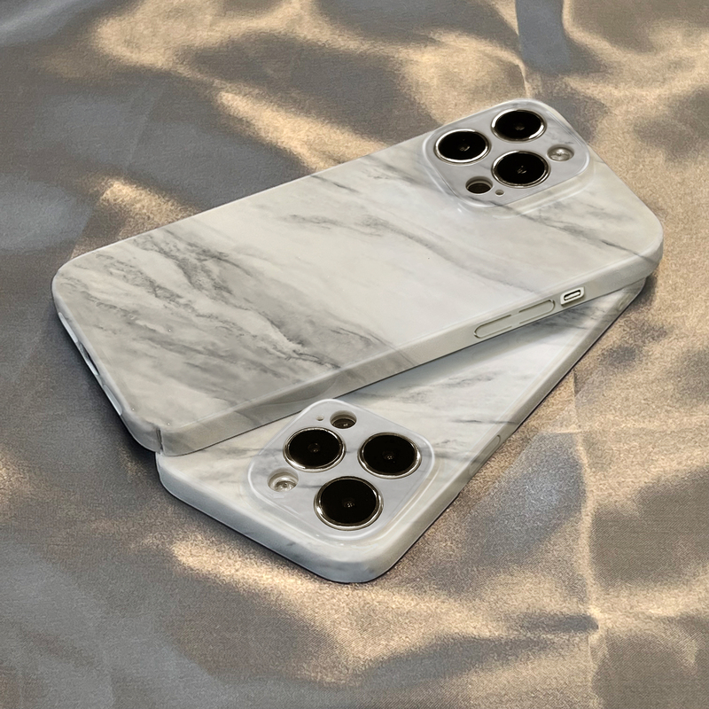 Suitable for Apple 16 Pro Max Phone Case, Film Gray Marble New Product, Trendy XS High-End Feel, 7 Plus for Both Men and Women, Xr8 Full Coverage, 11/12 Pro Outer Cover, 13 iPhone 15 Hard and Thin, 14