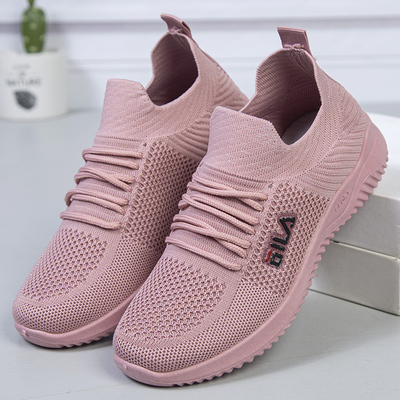 2021春夏季飞织运动鞋女韩版百搭小白鞋平底休闲女鞋新款DJ