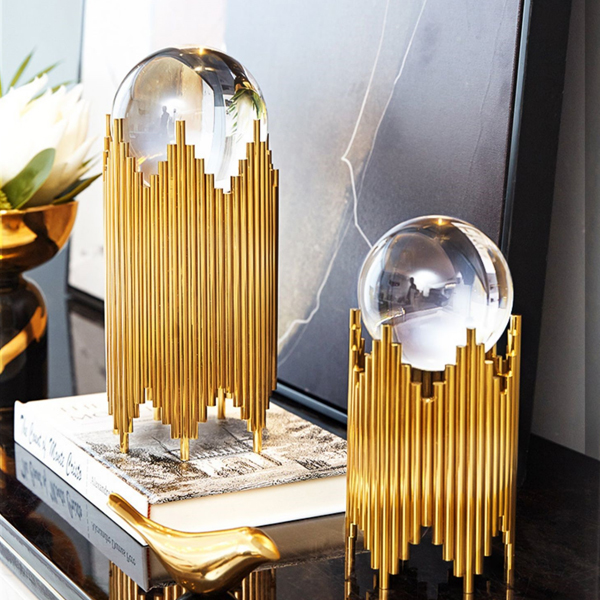 Big China Stash Palm Pearl Swing Piece Home Decoration American Light Extravagant Humbling Sound Headlines The Same Paragraph