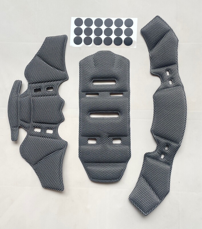 Helmet Inner Padding for Motorcycle and Electric Bike Helmets, Modified Protective Inner Pad, Half Helmet, Thickened and Breathable Helmet Liner