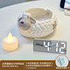 LED clock+white sheep ashtray (send smoke sand)