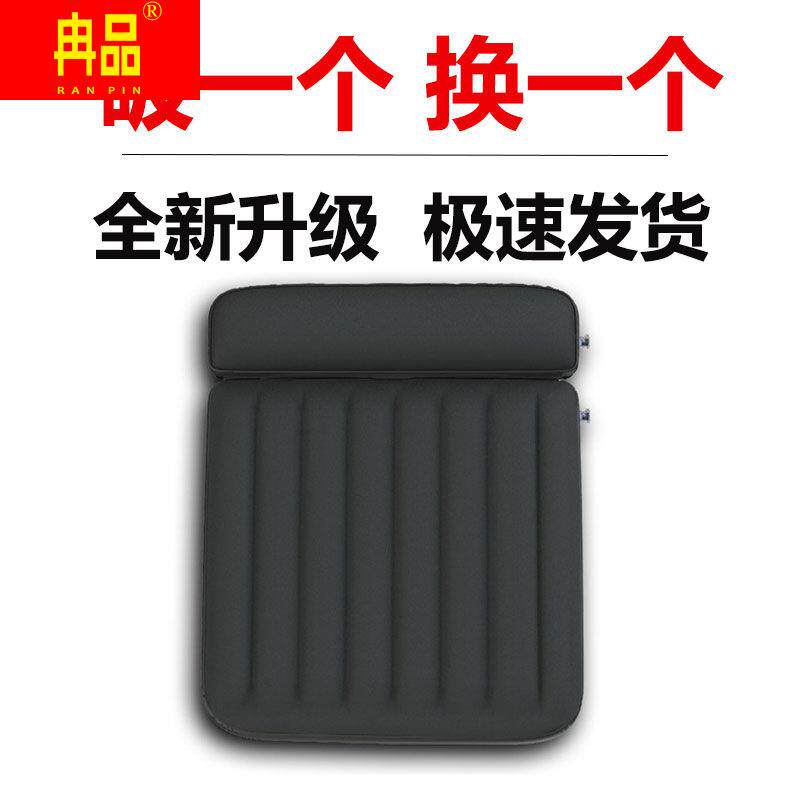 JILONG air mattress double with pillow home thickened portable air bed folding lazy single air mattress