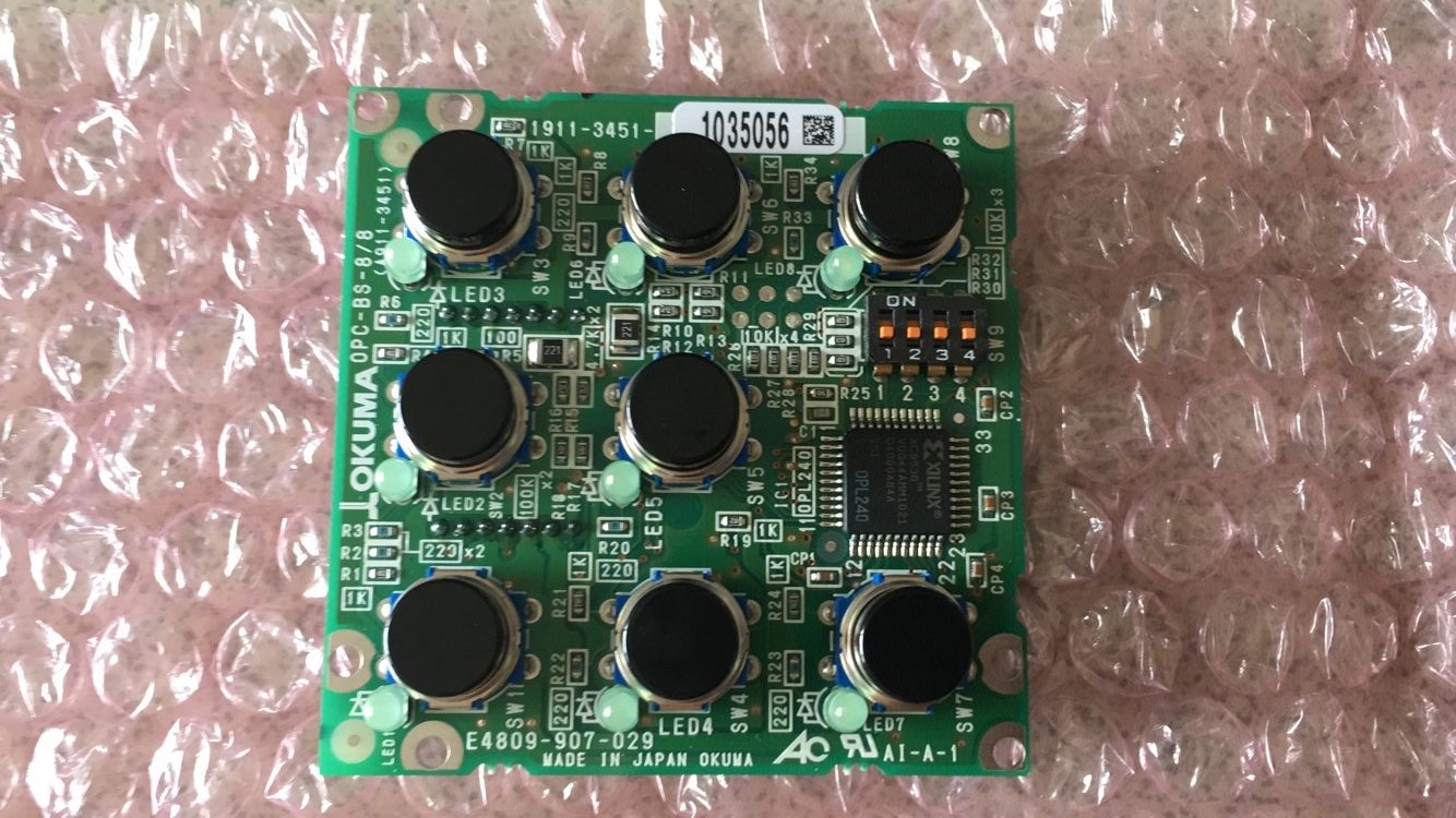 Brand new OKUMA Grand Kuma button board E4809-907-0291911-3451 original dress spot Please request for quotation