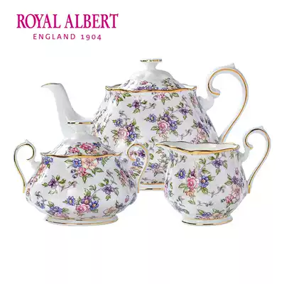 Royal Albert Royal Albert Centennial English afternoon teapot coffee pot Milk Cup sugar tank set