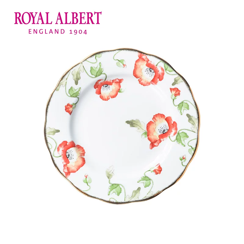 Royal Albert Royal Albert Centennial серия Bone Porcelain поздний диск диск пять-детальный набор из пяти предметов