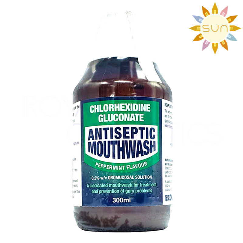 Macau British ANTISEPTIC Mouthwash Gingivitis Swelling and Pain 300ml