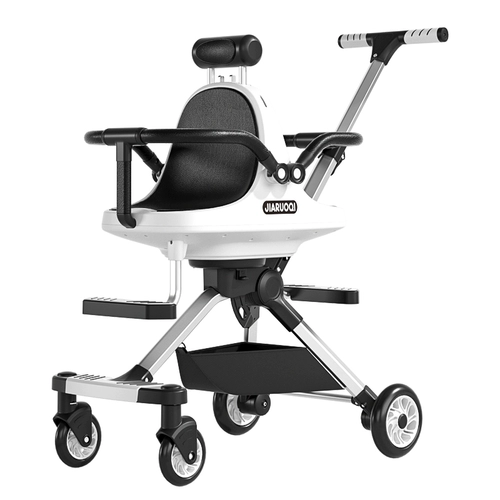 Складная детская тележка для выхода на улицу для близнецов, 6 лет