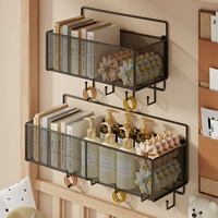 Черный крючок среднего типа + черный большой крючок (в упаковке 2 шт.)