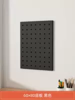 Черная базовая плита, 60×80см