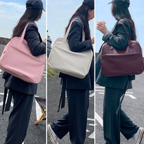 Large capacity leisure bag ladies fashion tote bag short tote bag atmospheric student travel shoulder male youth