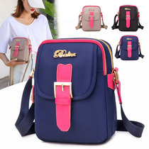 Upper New Mini Pouch Bag 2021 New Phone Package 100 Lap Single Shoulder Inclined Satchel Bag Oxford Mesh Red Tabby Bag