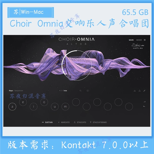 Хор омния симфонический симфонический хор Мужчина и женский низкий средний тройник Kangtaik 7 Tone Source