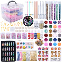 newEpoxy Resin Accessories Kit With 3 Layers Box Filling Seq