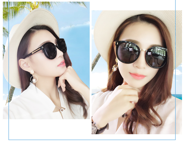 2018 new sunglasses nữ Hàn Quốc phiên bản của thủy triều kính mát nữ 2017 sao retro Harajuku phong cách ulzzang