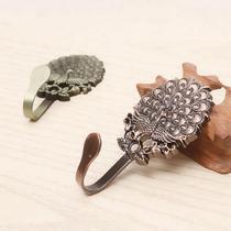 Pair of curtain wall fixed hooks curtain hooks wall hooks bedroom fixed curtain wall hooks