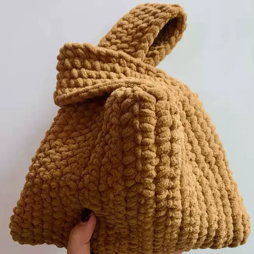 Японская сумка на запястье, барсетка, корзина, клубок пряжи, набор материалов, DIY