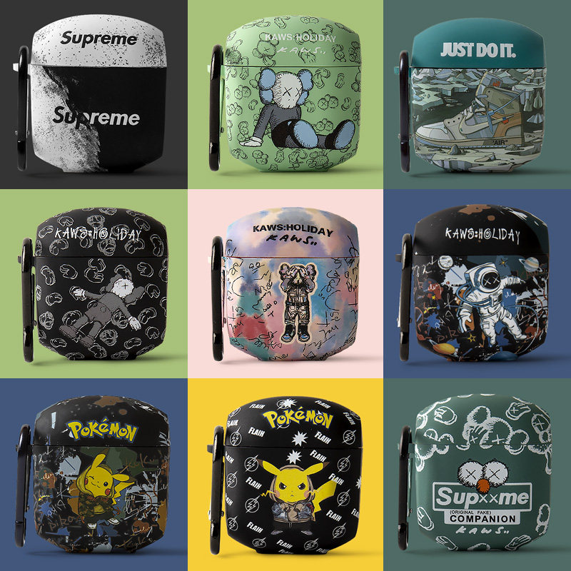 Comber Lollids protective sleeves Lollipods plus headsets soft shell lolipas anti-fall plus charge bin box sets cartoon adorable lol