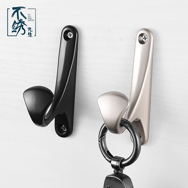 Mr. Stainless Steel Wall Hanging Clothes Hook Japanese Style Hook Wardrobe Hook Coat Hook Creative Nordic Hanging Wall Cloakroom