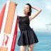 Chuyên nghiệp dễ thương tươi mới váy ngắn sexy Nhật Bản váy nhỏ một mảnh bảo thủ mỏng che bụng phụ nữ áo tắm Li Ning - Bộ đồ bơi One Piece Bộ đồ bơi One Piece