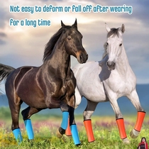 Horse legs Anti-mosquito protective sleeves Summer horse legs Anti-mosquito cover Horse Racing Horse Equestrian Items Horsefoot Protective Sleeves