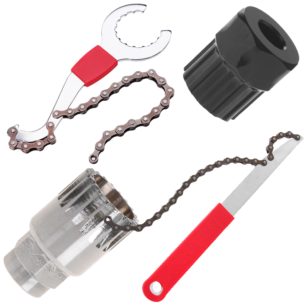 Flywheel removal tool wrench mountaineering bicycle roadway truck rotary truck gear dismantling and installation sleeve suit