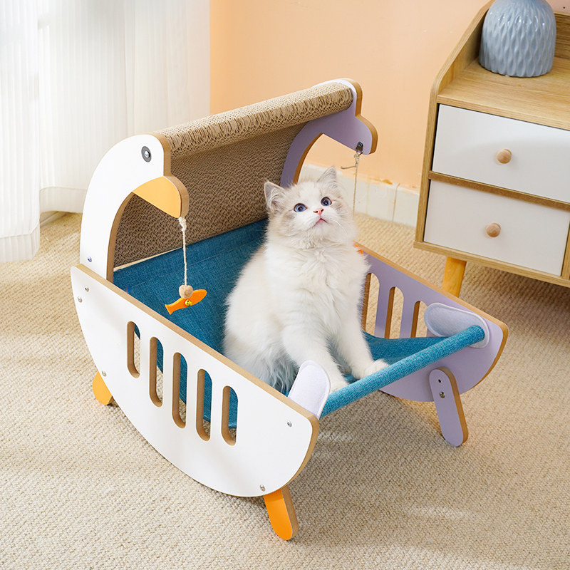 Large Goose Multifunction Cat Grip Board Deep Sleep large bed Toys-Taobao