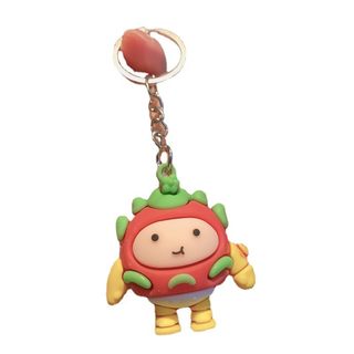 Third Generation Danzai Bear Key Chain Danzai Party Silicone Doll Cute Pendant Car Bag Pendant Internet Celebrity Gift