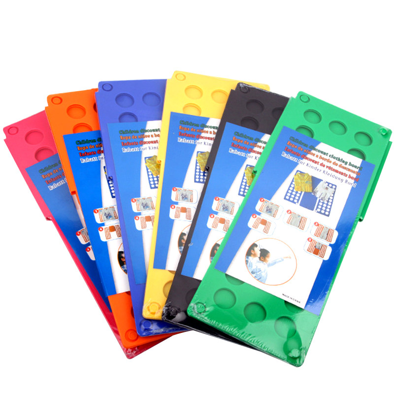 Retractable Folding Hanger (Green) Stacking Board (Random Color) Combination Pack