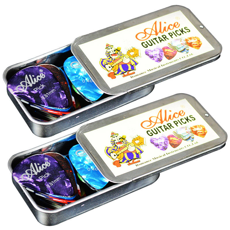 Color guitar picks Electric wooden guitar picks 0 46mm 0 71mm 0 81mm 48 pieces A011A