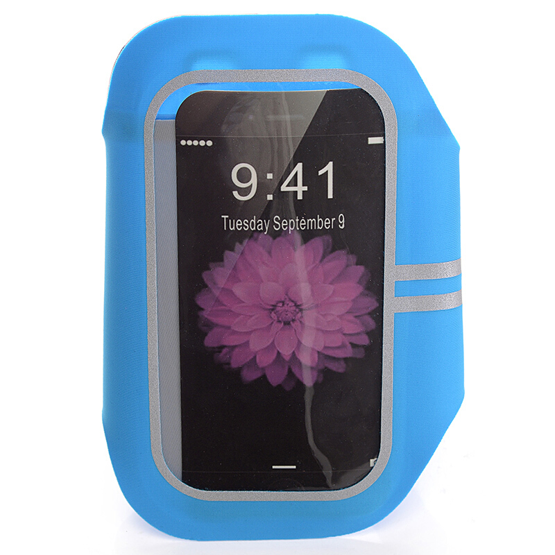 Mobile phone arm bag SW1039 blue 5 5 inch sports series mobile phone bag men and women