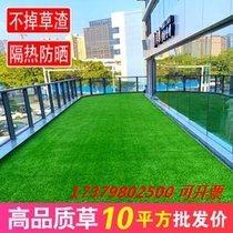 Simulation Lawn Fake Grass Green Carpet Artificial Turf Plastic Artificial Outdoor Decoration Mat Balcony Kindergarten