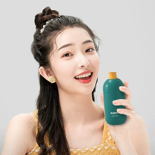 Bablov Flower Mori Thermos Cup Женщины из нержавеющей стали маленькая водяная чашка милая девочка сердце ins wind net cup