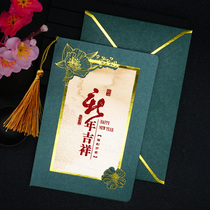 New year greeting card customization company logo holiday blessing creative card Thanksgiving Christmas Thank customer thank you card