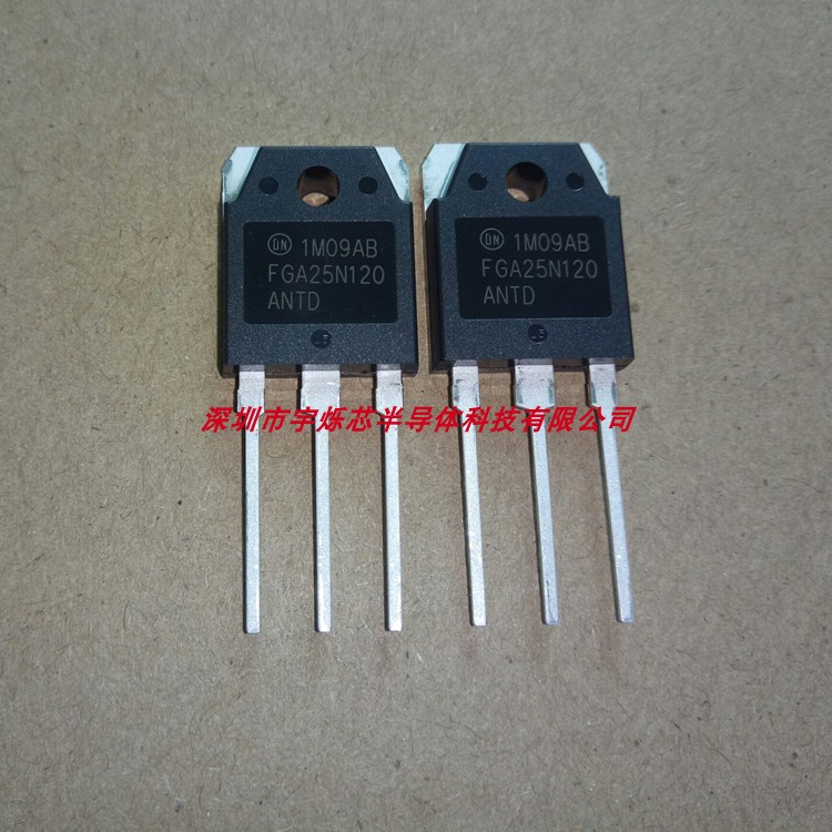 FGA25N120ANTD Domestic induction cooktop heating welding equipment High frequency IGBT monotubes 25A 1200V