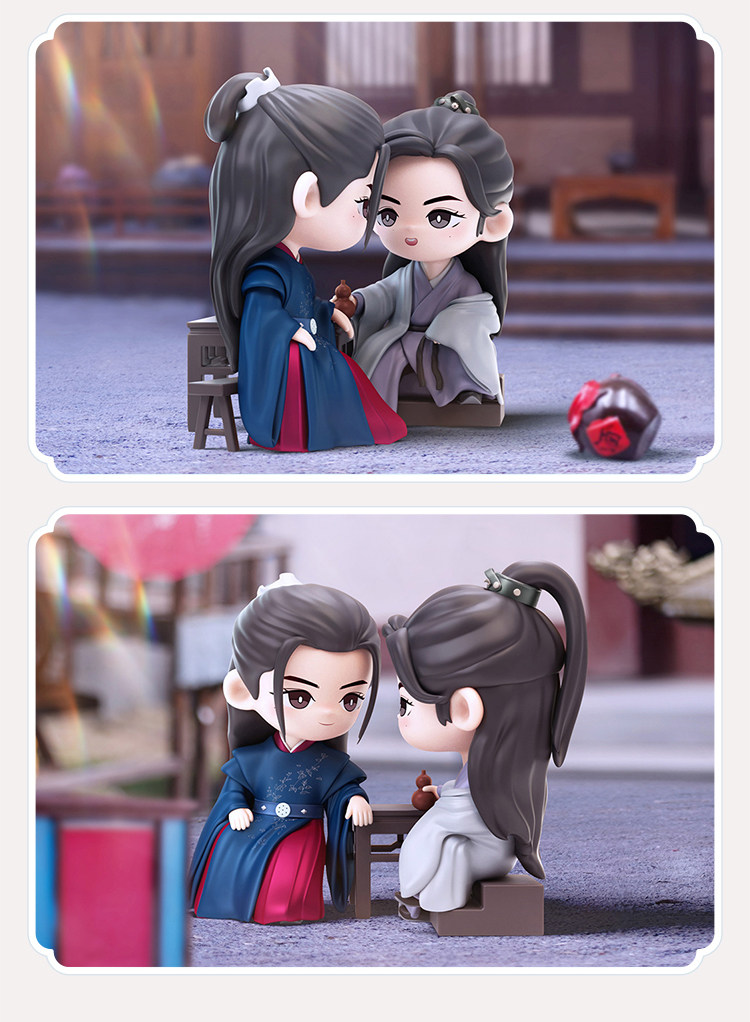 Official WORD OF HONOR Zhou Zishu Wen Kexing PVC Figure Toy Decor