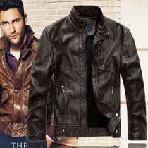 leather Jacket Jaqueta De Couro Masculina Biker Coats