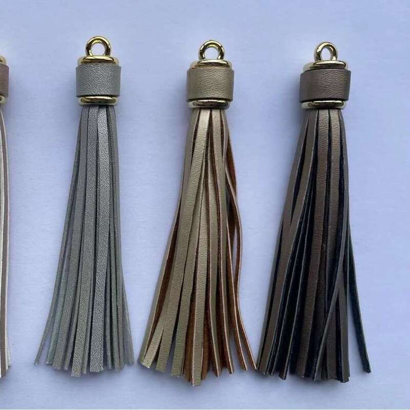 Jewelry Accessories Pendant Leather Tassel Leather Accessories Small Tassel Keychain Tassel