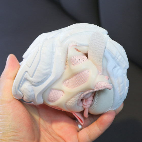 女童鞋子春秋季2025年新款女童老爹鞋中大童小女孩运动鞋儿童网鞋