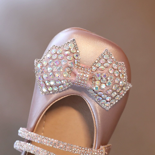 Осенние туфли для принцессы, детское платье девочки цветочницы, коллекция 2021, мягкая подошва