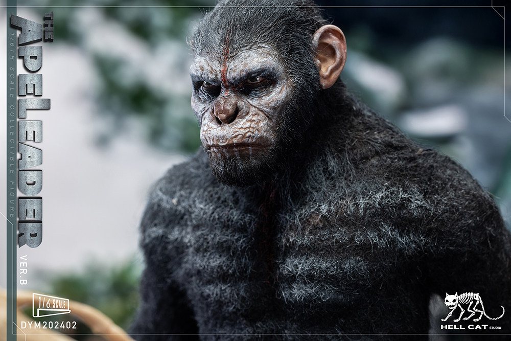 お*う様 HELLCAT STUDIO APE LEADER/猿の惑星 シーザー NEW Hell Cat 1/6 Planet of the Apes Caesar Apeleader Ver.B Action