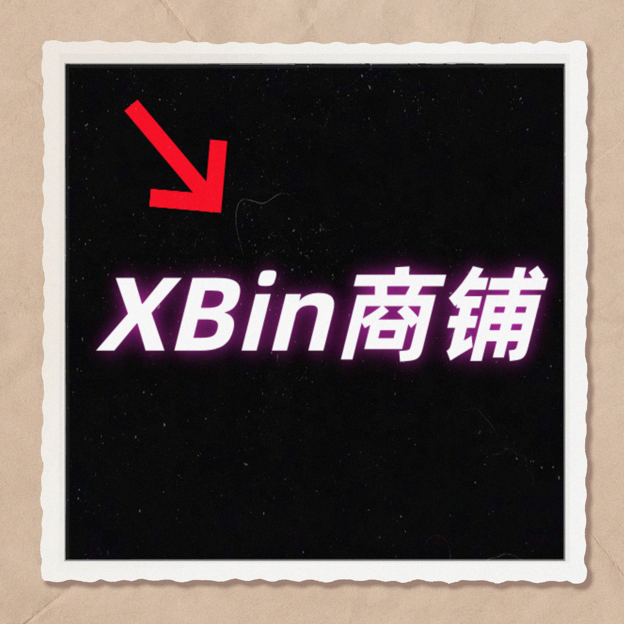 XBin商铺的LOGO