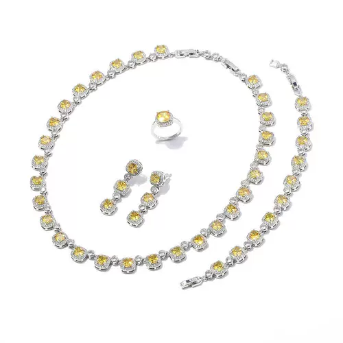 Модный комплект для невесты, серьги, кольцо, ювелирное украшение с цирконом, набор, европейский стиль